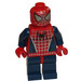LEGO Spider-Man met Dark Blauw Poten en Zilver Ogen minifiguur