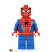 LEGO Spider-Mand med Sølv Øjne og Halsbeslag Minifigur