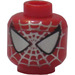 LEGO Spiderman Head (Safety Stud) (3626)