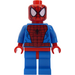 LEGO Spiderman med Blå Ben och Röd Höfter Minifigur