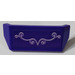 LEGO Spoiler with Handle with Lavender Swirl Sticker (98834)