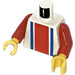 LEGO Sports Torso No. 18 on Back with Red Arms and Yellow Hands (973 / 73403)