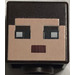 LEGO Square Minifigure Head with Minecraft Skin 3 Pattern (19729)