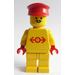 LEGO Station Master mit Gelb Shirt Minifigur