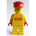 LEGO Station Master s Žlutá Košile Minifigurka