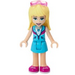 LEGO Stephanie, Medium azuurblauw Rok Minifiguur