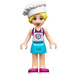 LEGO Stephanie with Bakers Hat Minifigure