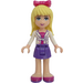 LEGO Stephanie with Magenta Top and White Jacket  Minifigure