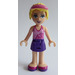 LEGO Stephanie avec Pink Strap Haut avec Palm Arbre Modèle Figurine