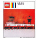 LEGO Sterling Baggage Train Set 1551-2