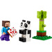 LEGO Steve and Baby Panda 30672