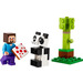 LEGO Steve und Baby Panda 30672