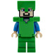 LEGO Steve (Bright Green chestplate) Minifigure