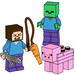 LEGO Steve, Zombie and Pig 662101