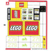 LEGO Sticker Sheet 1 for Set 60097 (20814)