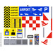 LEGO Sticker Sheet for Set 3182 (89147)
