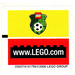 LEGO Sticker Sheet for Set 3410 (23037)
