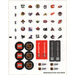 LEGO Sticker Sheet for Set 3578 (49866)
