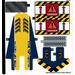 LEGO Autocollant Sheet for Set 42079 (38578)