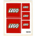 LEGO Autocollant Sheet for Set 6692