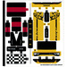 LEGO Autocollant Sheet for Set 75893 (49146)