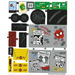 LEGO Autocollant Sheet for Set 76057 (27075 / 27076)
