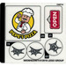 LEGO Sticker Sheet for Set 76108 (38536)