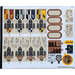 LEGO Autocollant Sheet for Set 76399 (10100100)