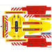 LEGO Sticker Sheet for Set 8109 (95745)