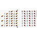LEGO Sticker Sheet for Set 880002-1 (72951)