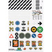 LEGO Autocollant Sheet No.5 from Set 853921 (853921)