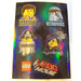 LEGO Sticker Sheet with Emmet / Vitruvius / MetalBeard / Wyldstyle / The LEGO Movie logo