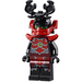 LEGO Stone Army Warrior with Green Face Minifigure