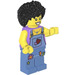 LEGO Street Musician with Black Coiled Hair Minifigure