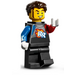 LEGO Stunt Biker Rocket Racer with Hair Minifigure