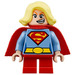 LEGO Supergirl con Piernas cortas Minifigura