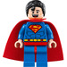 LEGO Superman z Broad Szeroki uśmiech Minifigurka