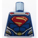 LEGO Superman with Dark Blue Suit Torso without Arms (973)
