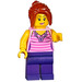 LEGO Supermarket Female Customer Minifigure