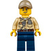 LEGO Swamp Polizei Officer Minifigur
