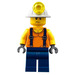 LEGO Sweating Mine Worker Minifigurka