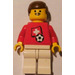 LEGO Swiss Football Player with Moustache with Stickers Minifigure