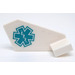 LEGO Tail 2 x 3 x 2 Fin with Dark Turquoise EMT Star on Both Side Sticker (35265)