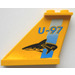 LEGO Tail 4 x 1 x 3 with U-97 and Shark Stickers (2340)