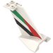 LEGO Schwanz Flugzeug mit Emirates Logo Aufkleber (4867)
