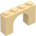 LEGO Tan Arch 1 x 4 x 2 (6182)