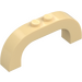 LEGO Tan Arch 1 x 6 x 2 with Curved Top (6183 / 24434)