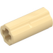 LEGO Tan Axle Connector (Smooth with &#039;x&#039; Hole) (59443)