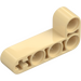 LEGO Tan Beam 2 x 4 Bent 90 Degrees, 2 and 4 holes (32140 / 42137)