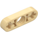 LEGO Tan Beam 3 x 0.5 Thin with Axle Holes (6632 / 65123)